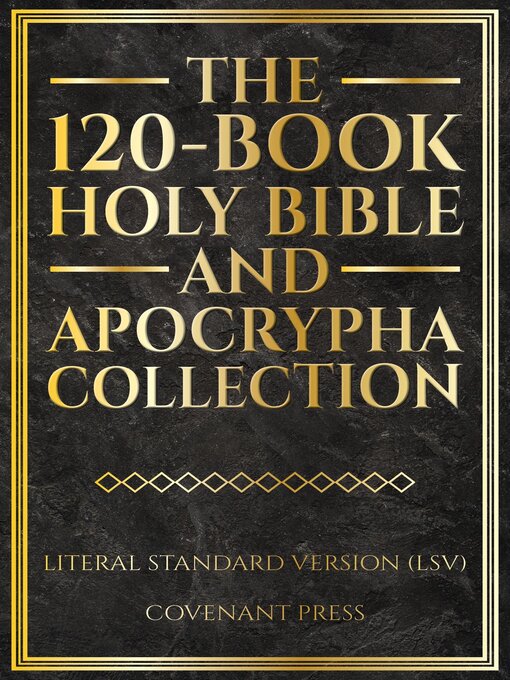Cover image for The 120-Book Holy Bible and Apocrypha Collection